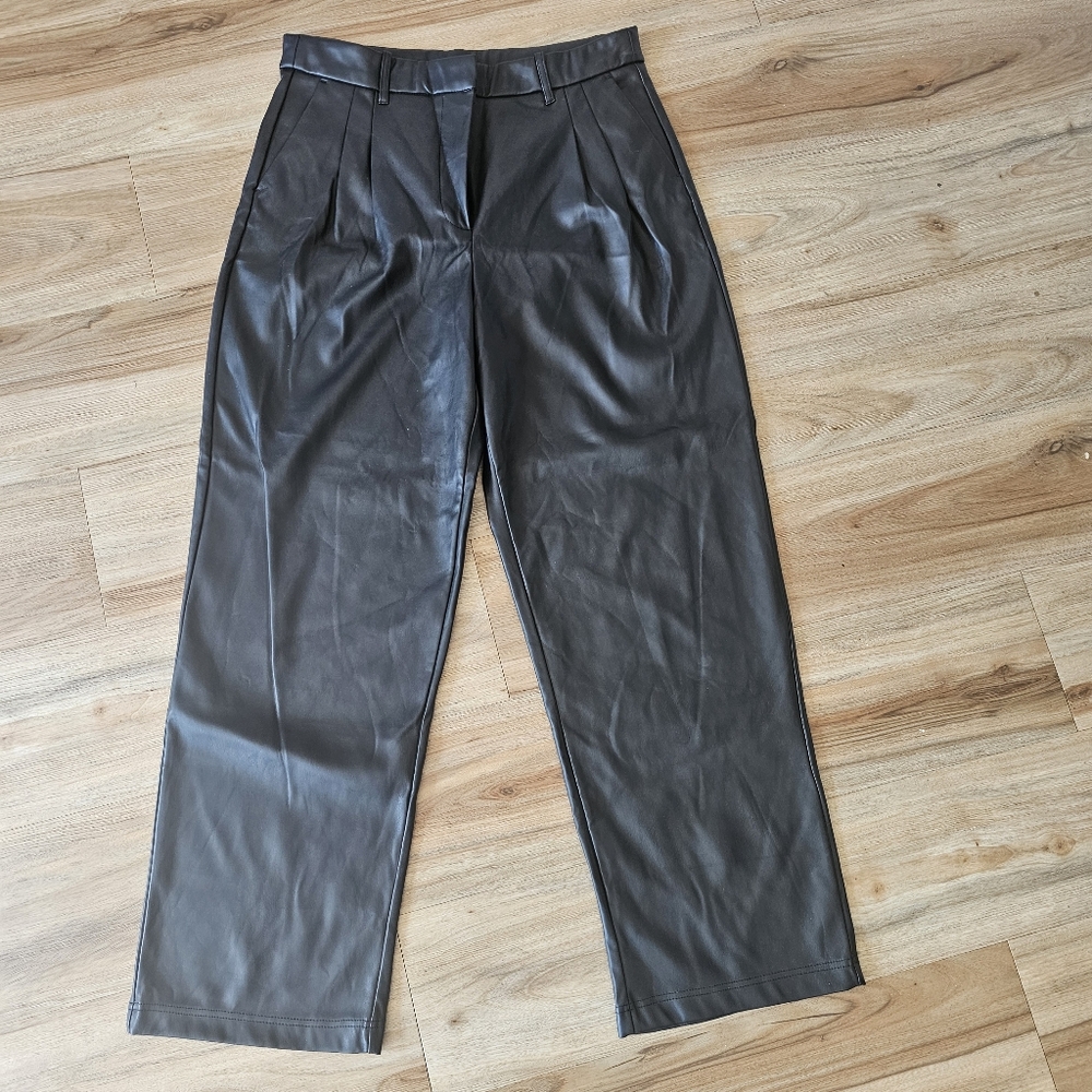 Design Lab Lord & Taylor Black Trousers Straight Leg